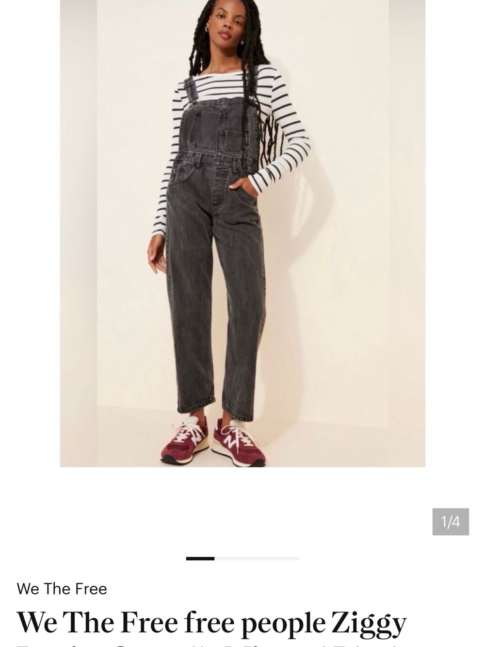 Free People We The Free Ziggy Denim Overalls